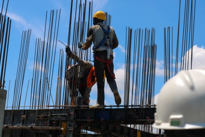 trabajadores de construccion