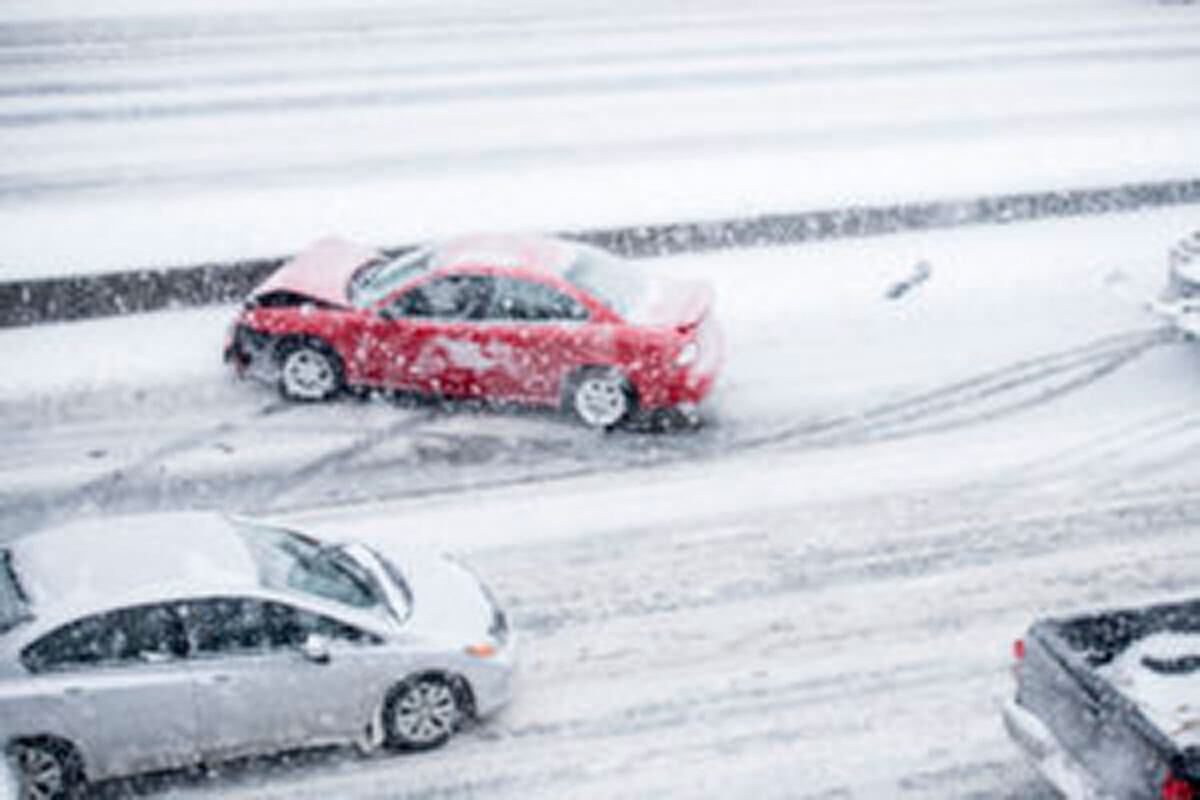 Winter Driving Accident